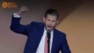 川普次子:比特幣或突破100萬美元,區塊鏈將取代銀行 4 川普次子:比特幣或突破100萬美元,區塊鏈將取代銀行