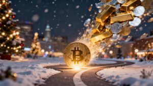 黃金、白銀狂飆猛漲：聖誕週比特幣「掉隊」還是蓄力？