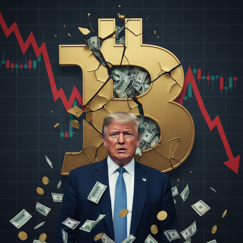 比特幣價格震盪：川普家族財富縮水,揭示加密市場的政治風險