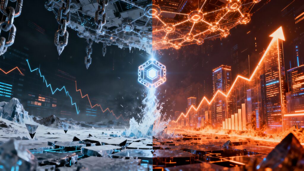 PANews 2025 年度公鏈數據盤點：「裸泳」時刻，誰在逆勢成長？