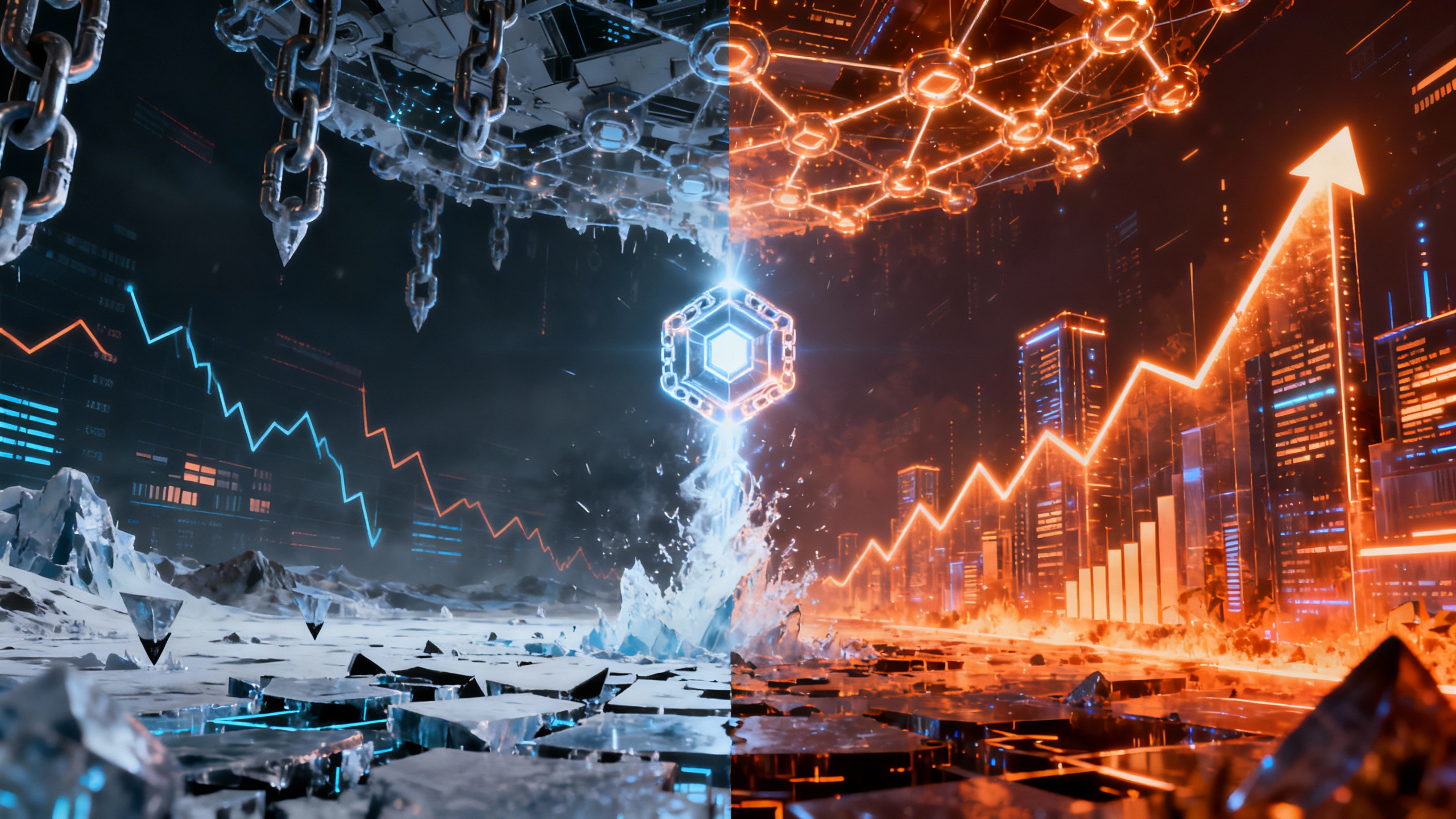 PANews 2025 年度公鏈數據盤點：「裸泳」時刻，誰在逆勢成長？