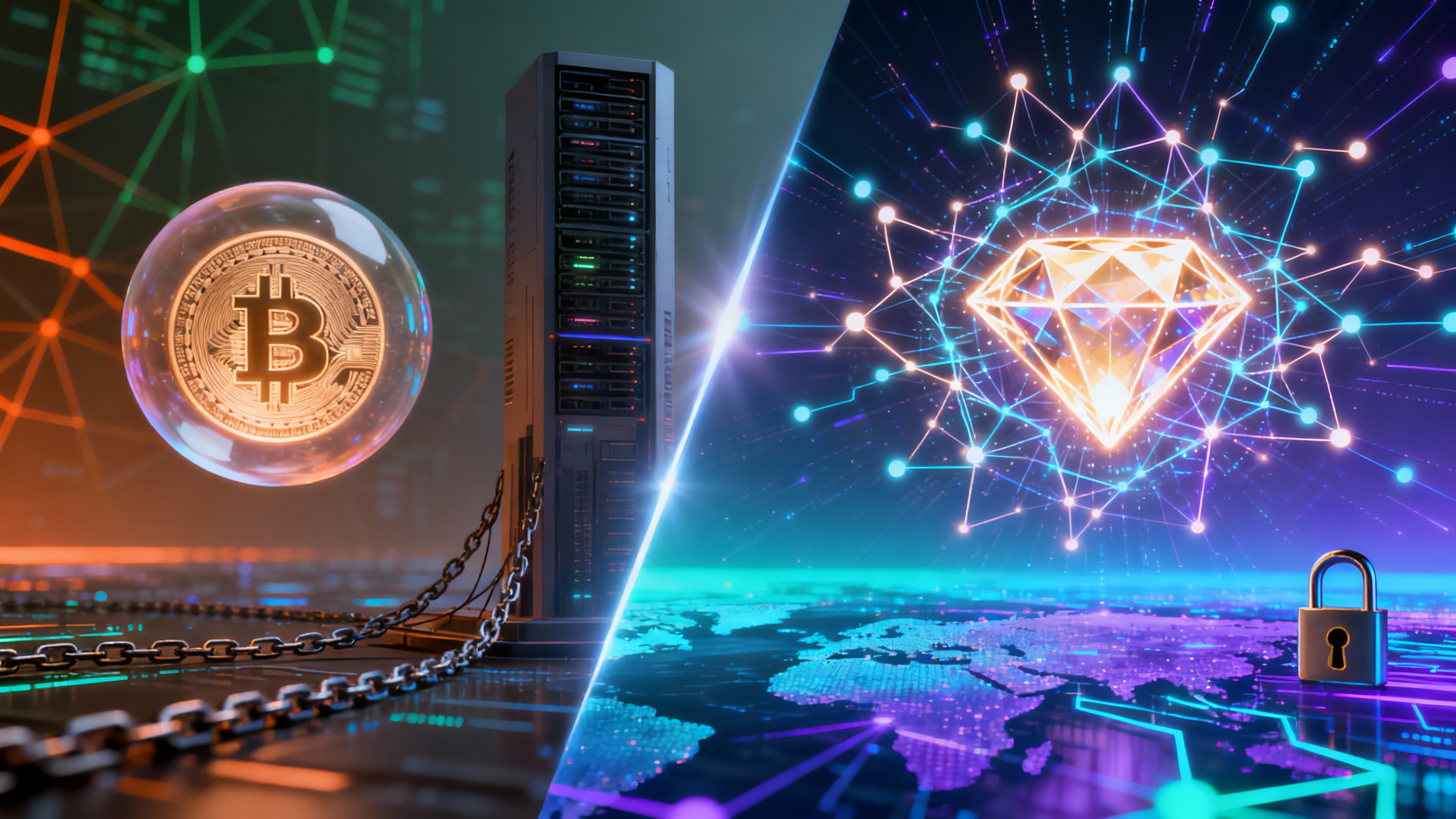 虛擬貨幣與加密貨幣的根本差異：定義、技術與特性一次看