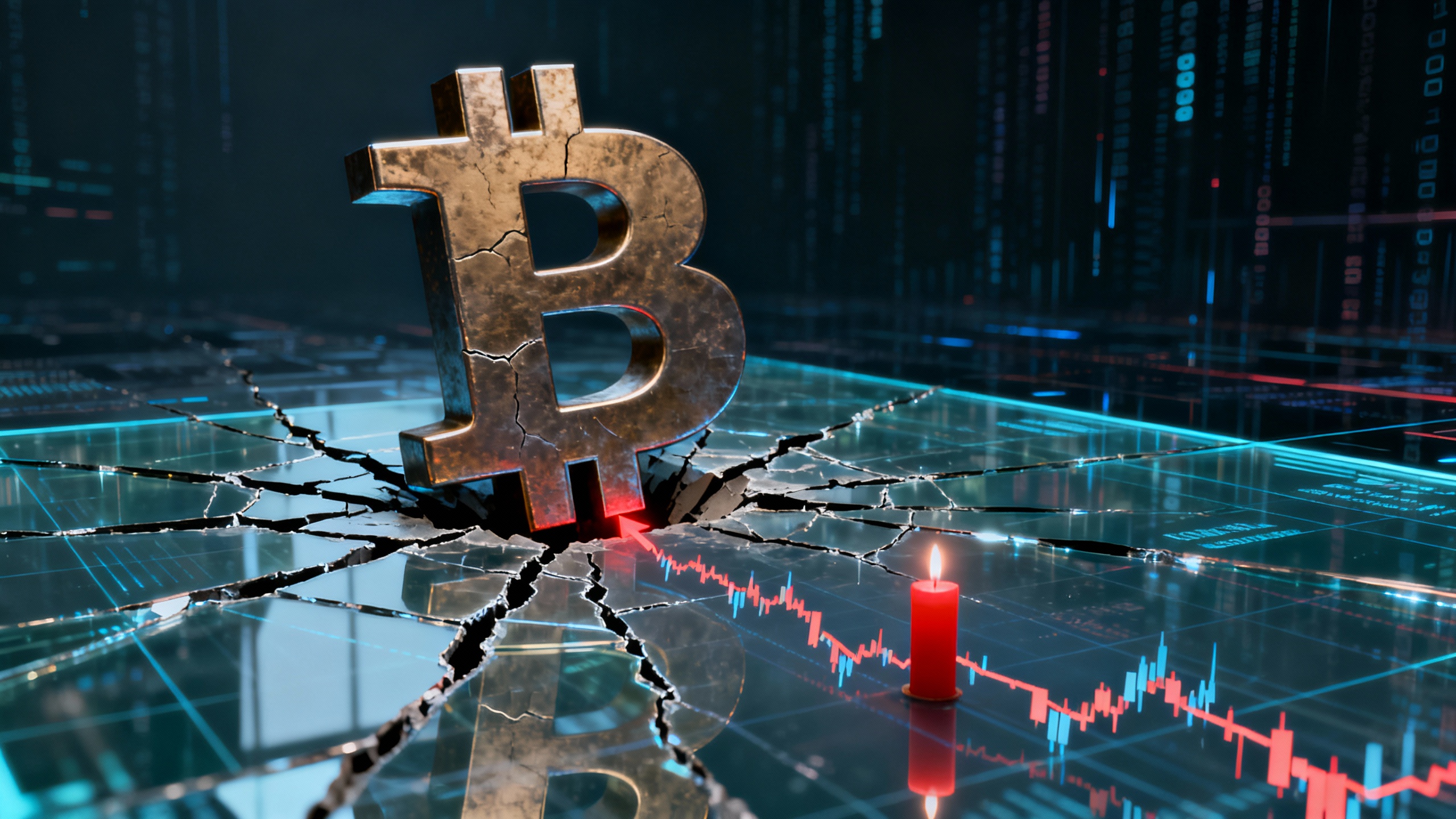 比特幣技術面轉弱弱、鏈上動能降溫 8萬美元關卡再受考驗