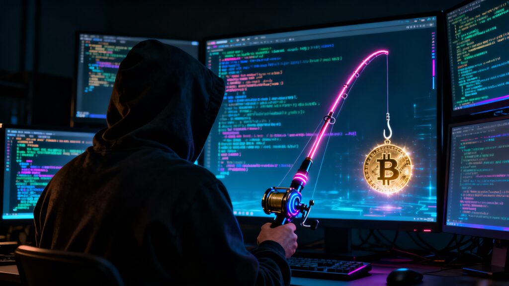 加密貨幣釣魚與假網站辨識