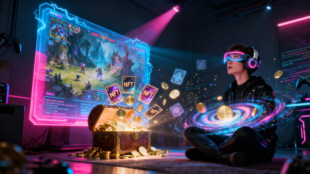 【2026 GameFi 新手指南】一篇搞懂 GameFi 是什麼、P2E 模式與熱門遊戲/代幣推薦