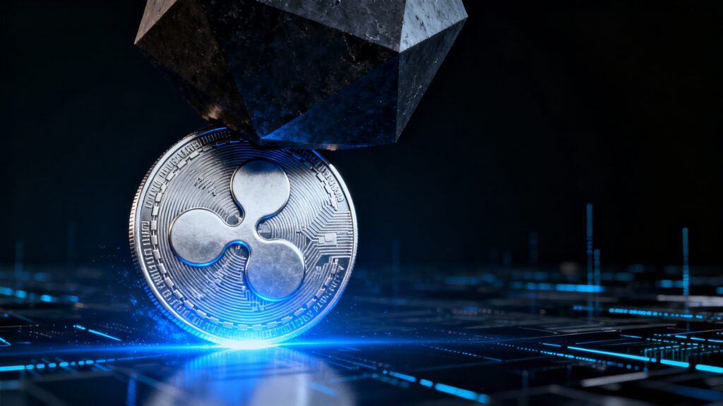 瑞波幣在獲利了結的壓力下交易