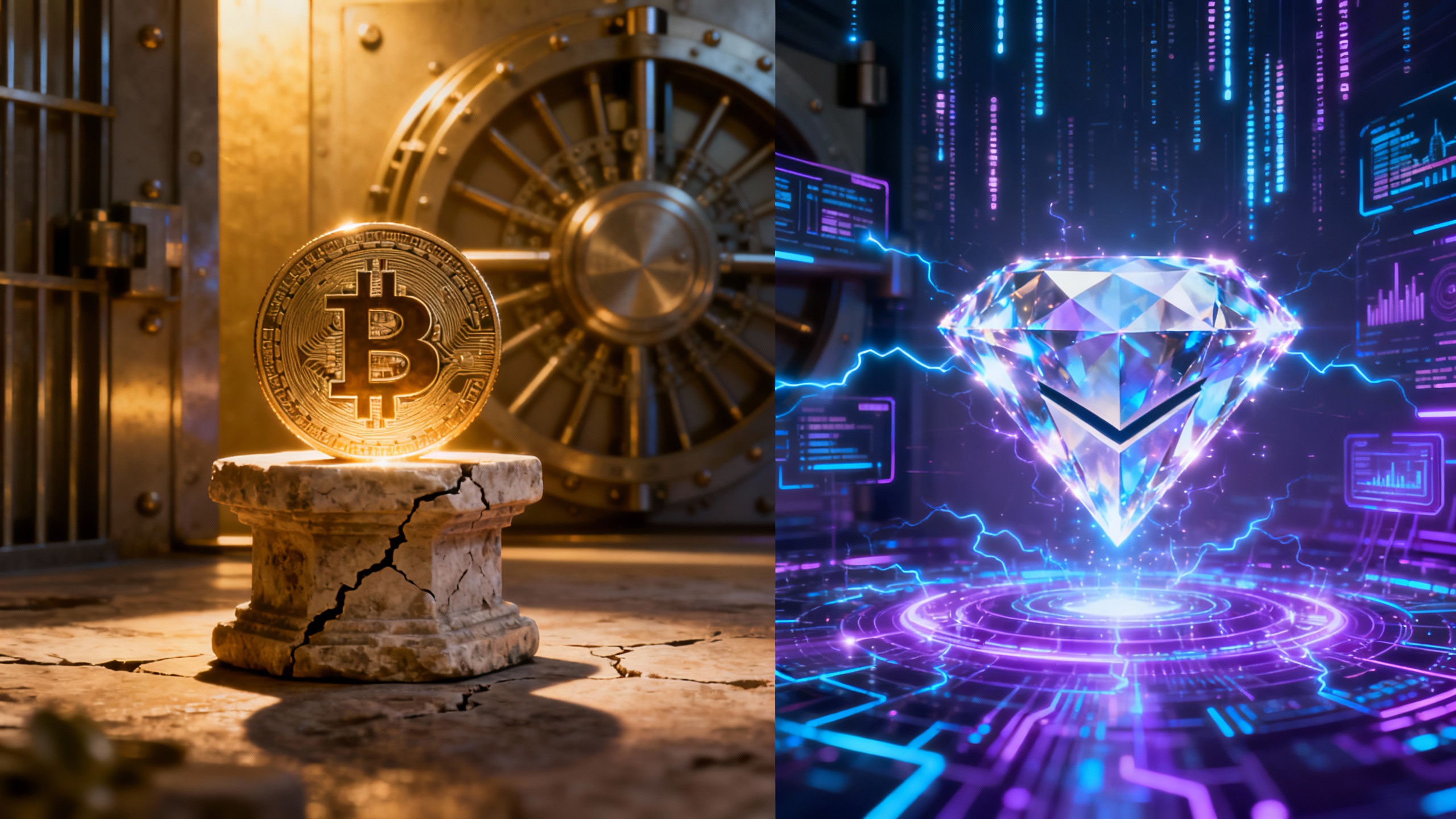 比特幣與以太坊：全球數位資產儲備與收益型資產的演變