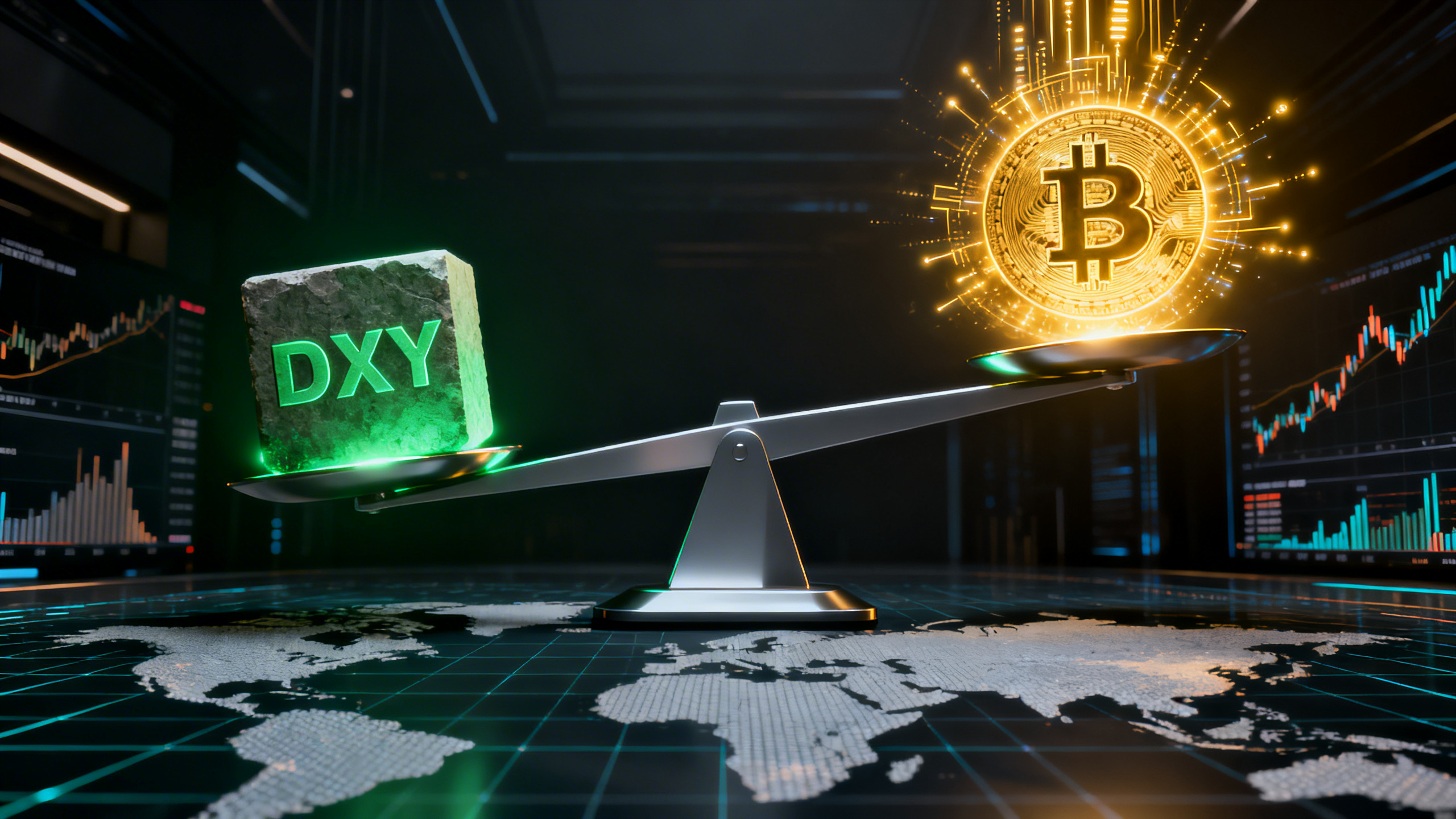 美元指數與幣價關係|2026投資必修課,搞懂DXY與升息如何影響比特幣