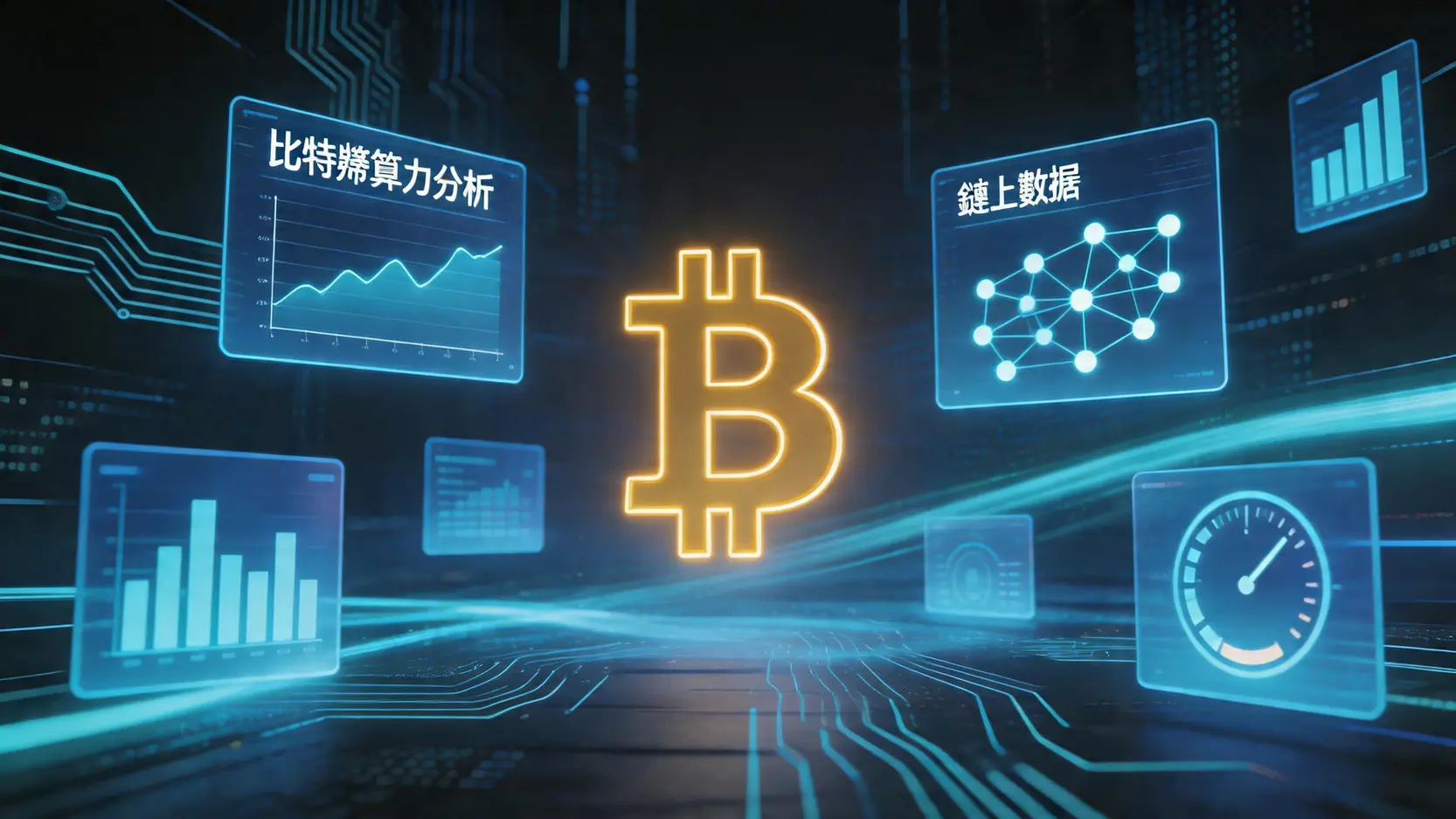 比特幣鏈上數據工具實戰:3大平台教學,看懂全網算力走勢與礦工分析