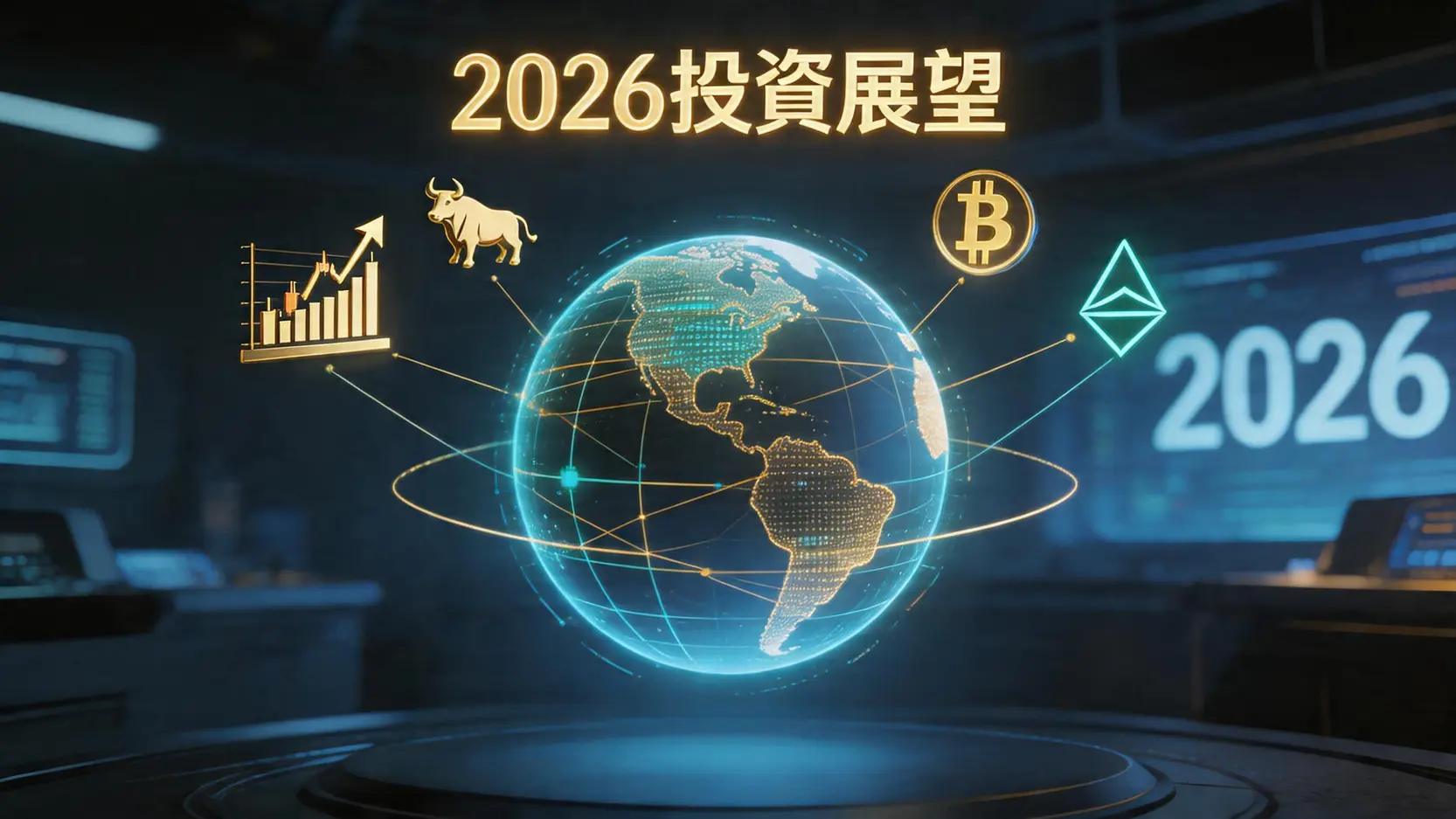【2026投資展望】專家完整攻略:從美股到加密貨幣的最佳資產配置策略